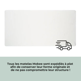 Midi Lit bébé | Pack Essentiel 4 pièces | Bleu Grisé - Mokee