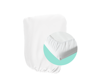 Lot 2 Drap-housses | Couffin Jonc de Mer - Mokee