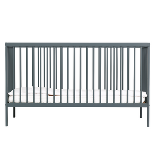 Midi Lit Bébé | 70 x 140 | Bleu Grisé - Mokee