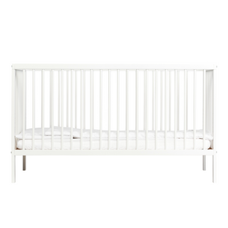 Midi Lit Bébé | 70 x 140 | Blanc - Mokee