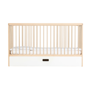 Midi Lit Bébé avec Tiroir | Hêtre - Mokee