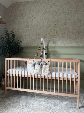 Midi Lit Bébé Évolutif | 70 x 140 | Hêtre Naturel (Copy) - Mokee