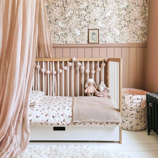 Mini Lit bébé | Pack Essentiel 4 en 1 | Hêtre Blanc - Mokee