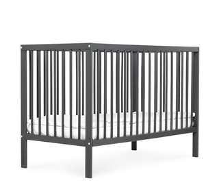 Midi Lit bébé | Pack Premium Naturel 4 en 1 | Bleu Grisé