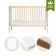 Mini Lit Bébé Évolutif avec matelas naturel