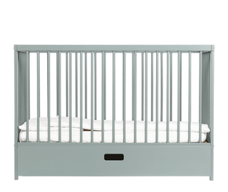Tiroir Lit Bébé (60 x 120) Vert Bleuté - Mokee