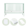 Mini Lit Bébé Évolutif avec matelas aloe vera