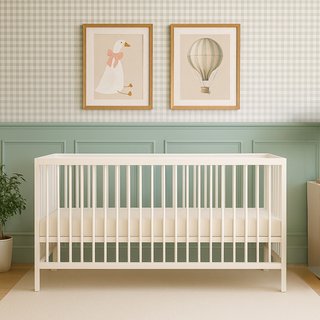 Midi Lit Bébé | 70 x 140 | Blanc