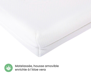 Matelas Aloe Vera (60 x 120) - Mokee