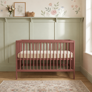Mini Lit Bébé | 60 x 120 | Vieux Rose