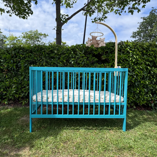Mini Lit Bébé | 60 x 120 | Bleu Océan