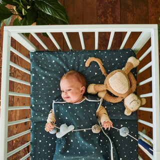 Mini Lit Bébé avec Tiroir | Menthe
