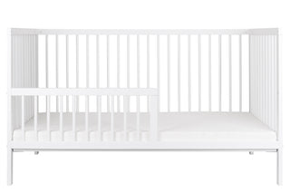 Barrière de Sécurité | Midi Lit Bébé 70x140 | Blanc