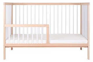 Barrière de Sécurité | Mini Lit Bébé 60x120 | Hêtre Blanc
