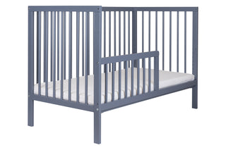 Barrière de Sécurité | Mini Lit Bébé 60x120 | Bleu Grisé