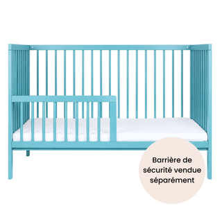 Mini Lit Bébé | 60 x 120 | Bleu Océan