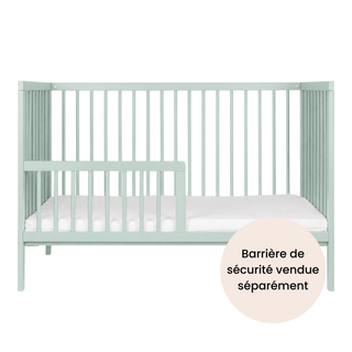 Mini Lit bébé avec Matelas Aloe Vera | Menthe