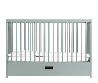 Tiroir Lit Bébé | 70 x 140 | Vert Bleuté