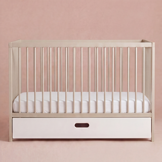 Mini Lit Bébé avec Tiroir | Cachemire