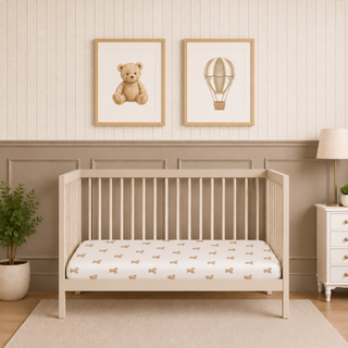 Mini Lit Bébé avec Tiroir | Cachemire