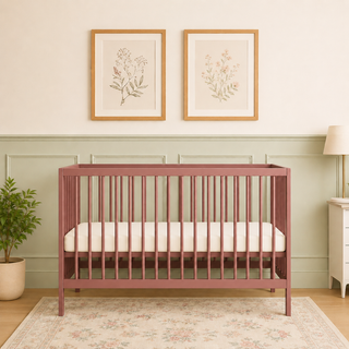 Mini Lit Bébé | 60 x 120 | Vieux Rose