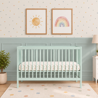 Mini Lit Bébé | 60 x 120 | Menthe