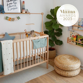 Mini Lit Bébé | Hêtre (60 x 120) - Mokee