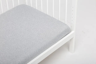 Drap-housse | 60 x 120 | Jersey Gris Chiné - Mokee