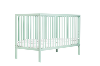 Mini Lit Bébé | Pack Premium Naturel 4 en 1 | Menthe