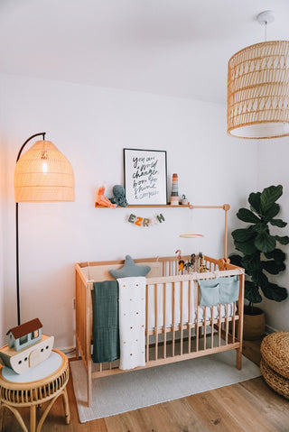 Mini Lit Bébé | Hêtre (60 x 120) - Mokee