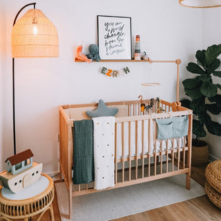 Mini Lit Bébé | Hêtre (60 x 120) - Mokee