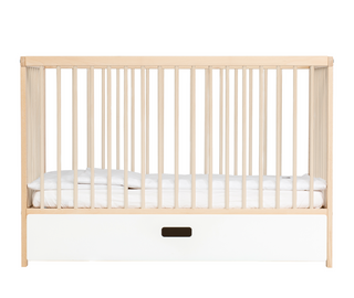 Mini Lit Bébé | Hêtre (60 x 120) - Mokee