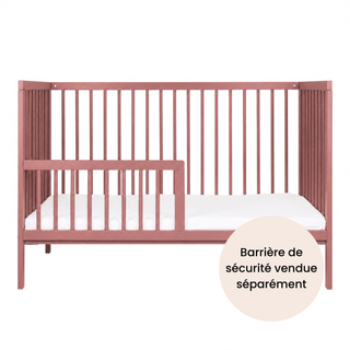 Mini Lit Bébé | 60 x 120 | Vieux Rose