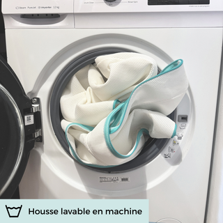 Midi Lit Bébé avec Tiroir & Matelas Respirant | Hêtre Naturel