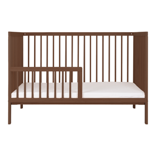 Barrière de Sécurité | Mini Lit Bébé 60 x 120 | Noyer
