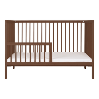 Barrière de Sécurité | Mini Lit Bébé 60 x 120 | Noyer