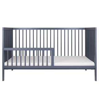 Barrière de Sécurité | Midi Lit Bébé 70 x 140 | Bleu Grisé - Mokee